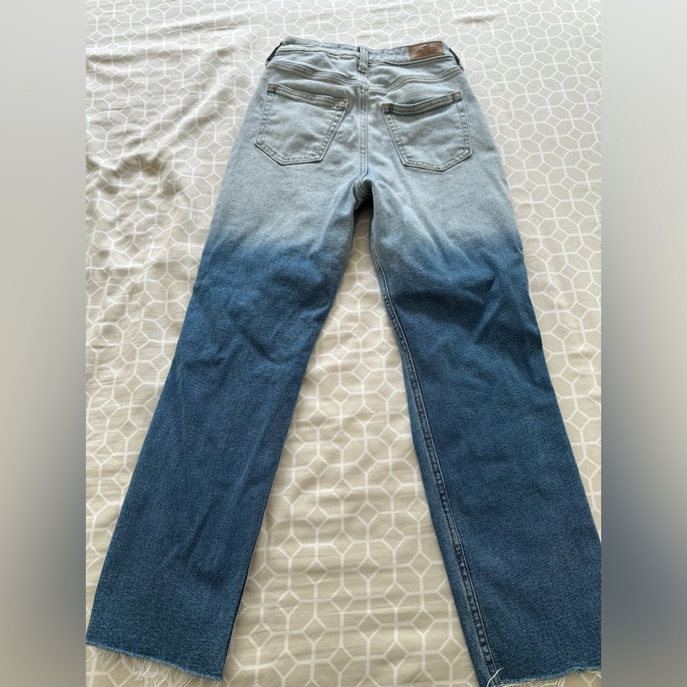 Hollister ripped jean Ultra high-rise vintage straight, size 1R W25 L27 - Picture 7 of 9